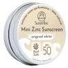 Suntribe Uv-Schutz & Pflege|Hagel Nature|Zink Sunscreen Sonnencreme LSF 50 Sport weiß 15 g