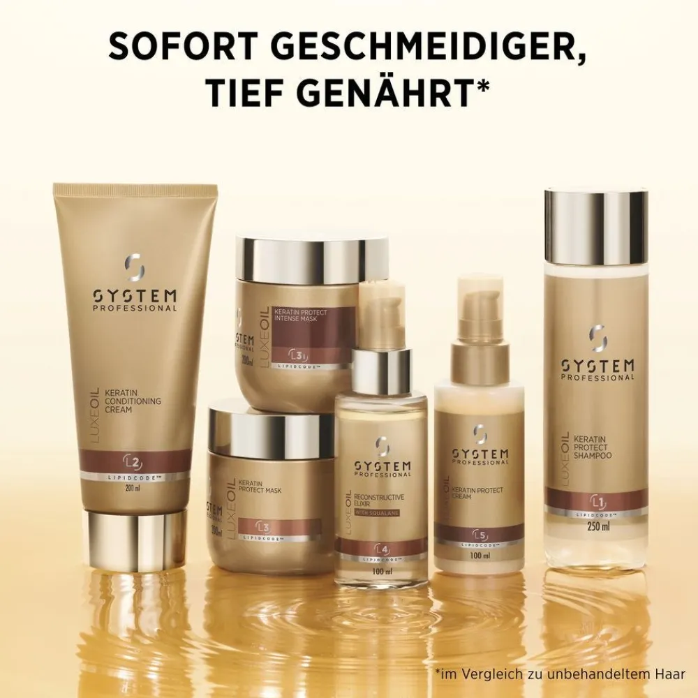 System Professional LipidCode Pflege|Reparatur & Stärkung|System Professional Lipid Code LuxeOil Keratin Protect Cream 95 ml