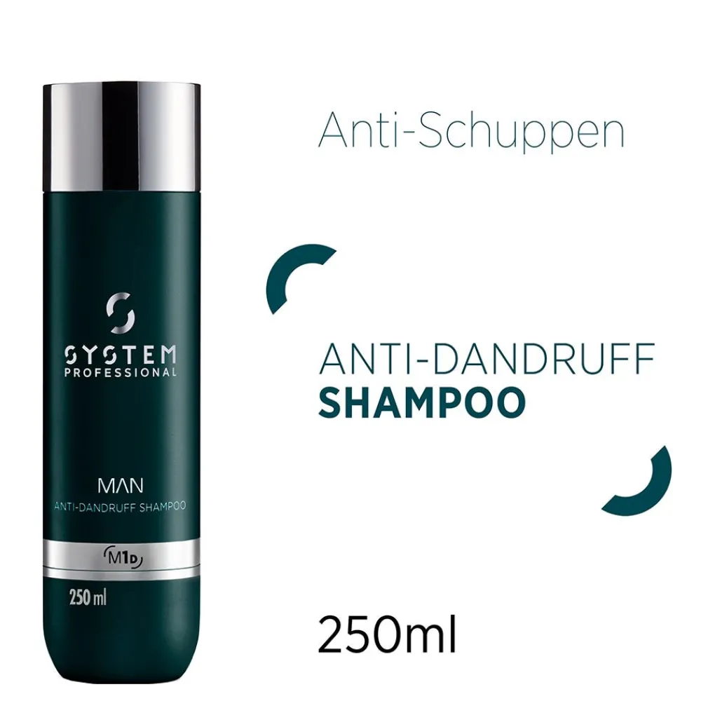 System Professional LipidCode Shampoo| Shampoo|System Professional M1D System Man Anti-Schuppen Shampoo 250 ml
