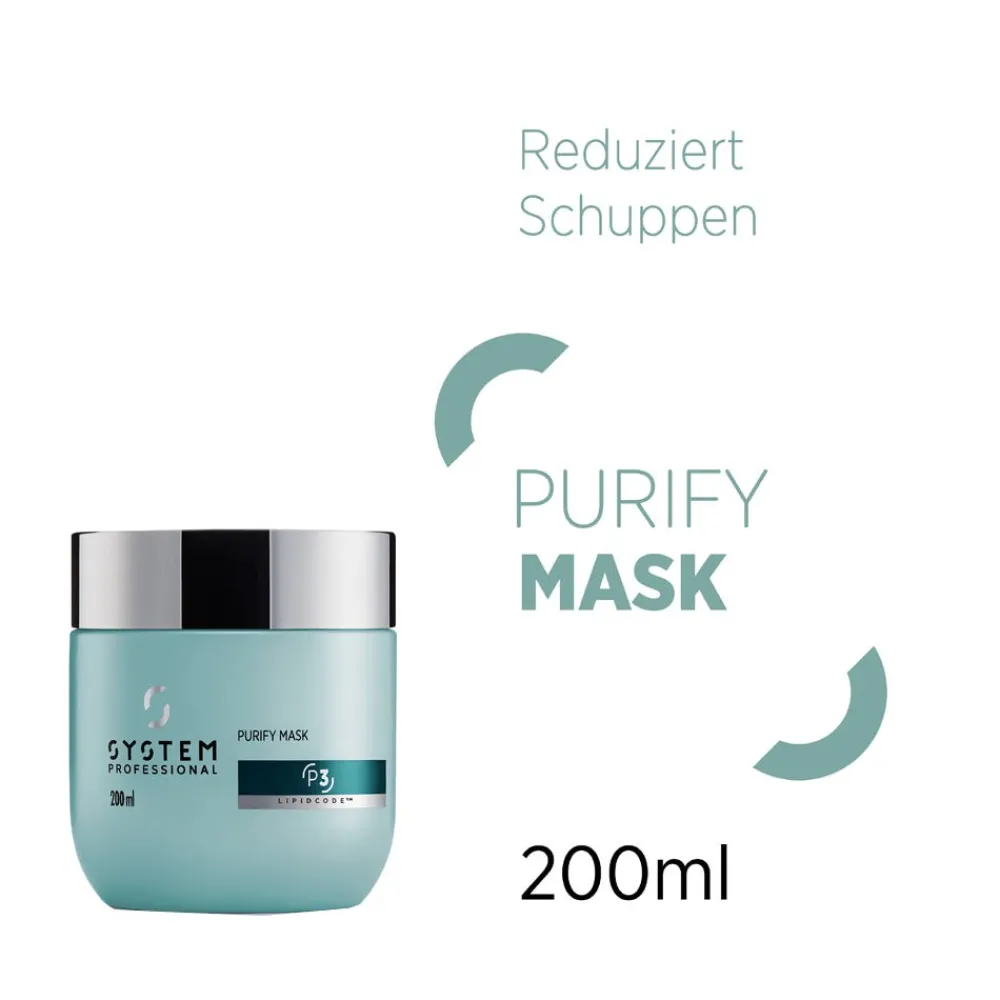System Professional LipidCode Pflege| Haarkur|System Professional P3 Purify Intensivschutz Haarmaske 200 ml