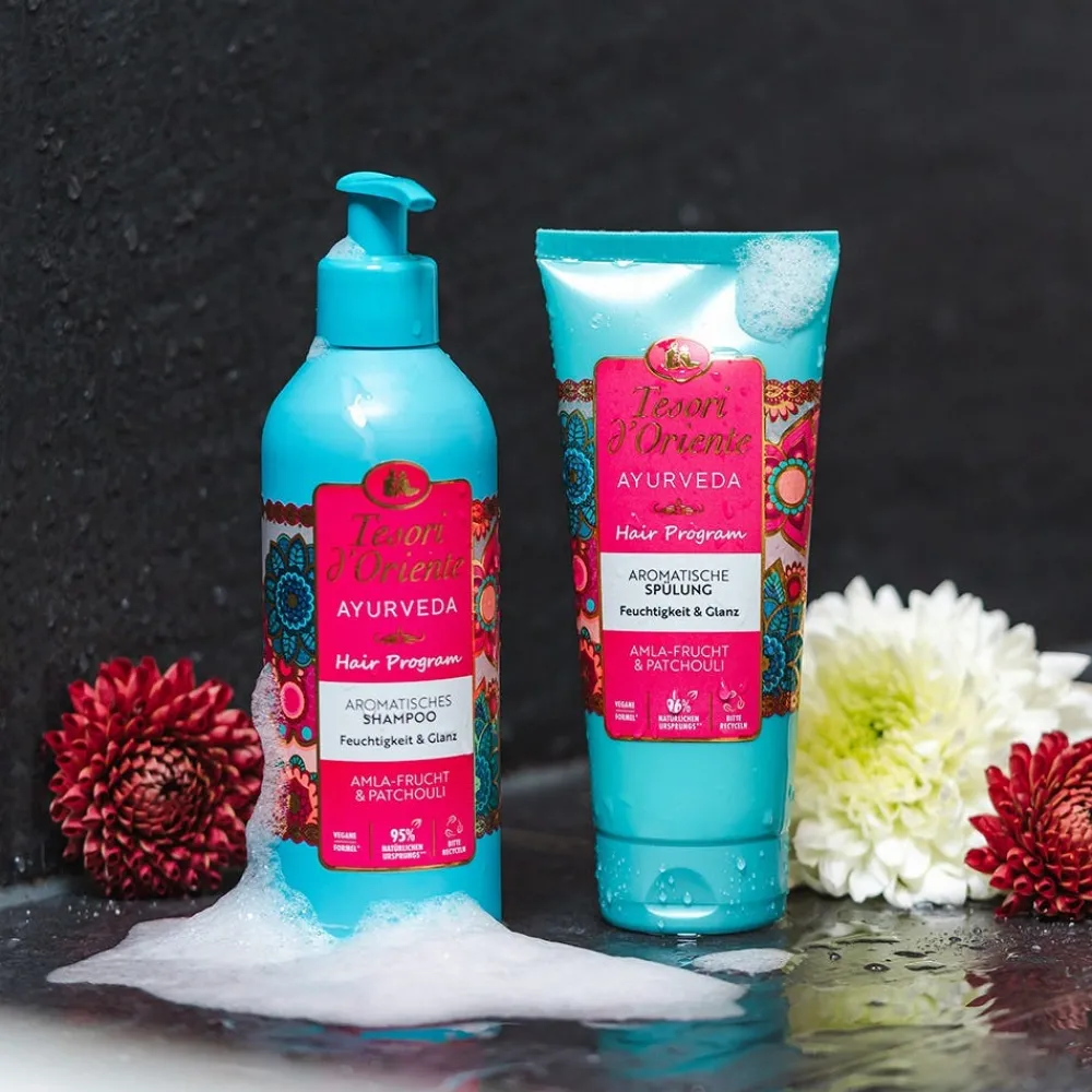 Tesori d´ Oriente Hagel Nature| Shampoo^Tesori d' Oriente aromatisches Shampoo Ayurveda 250 ml