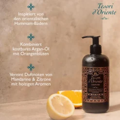 Tesori d´ Oriente Hand & Fuß|Körper^Flüssigseife Hammam 300 ml