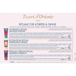 Tesori d´ Oriente Körper|Geschenkset Cremeduschen 3 x 75 ml