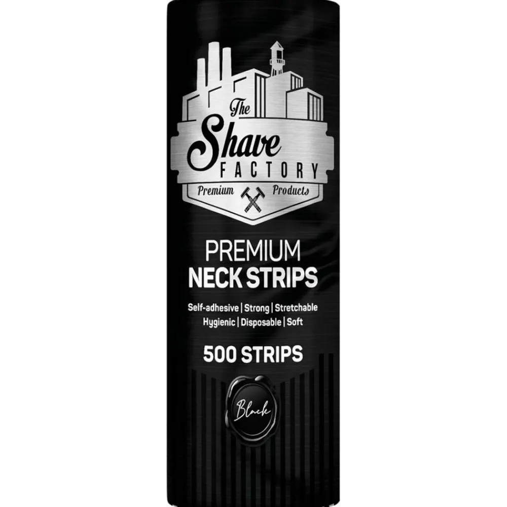 The Shave Factory Umhänge & Hauben|Einwegartikel^Neckpaper Black