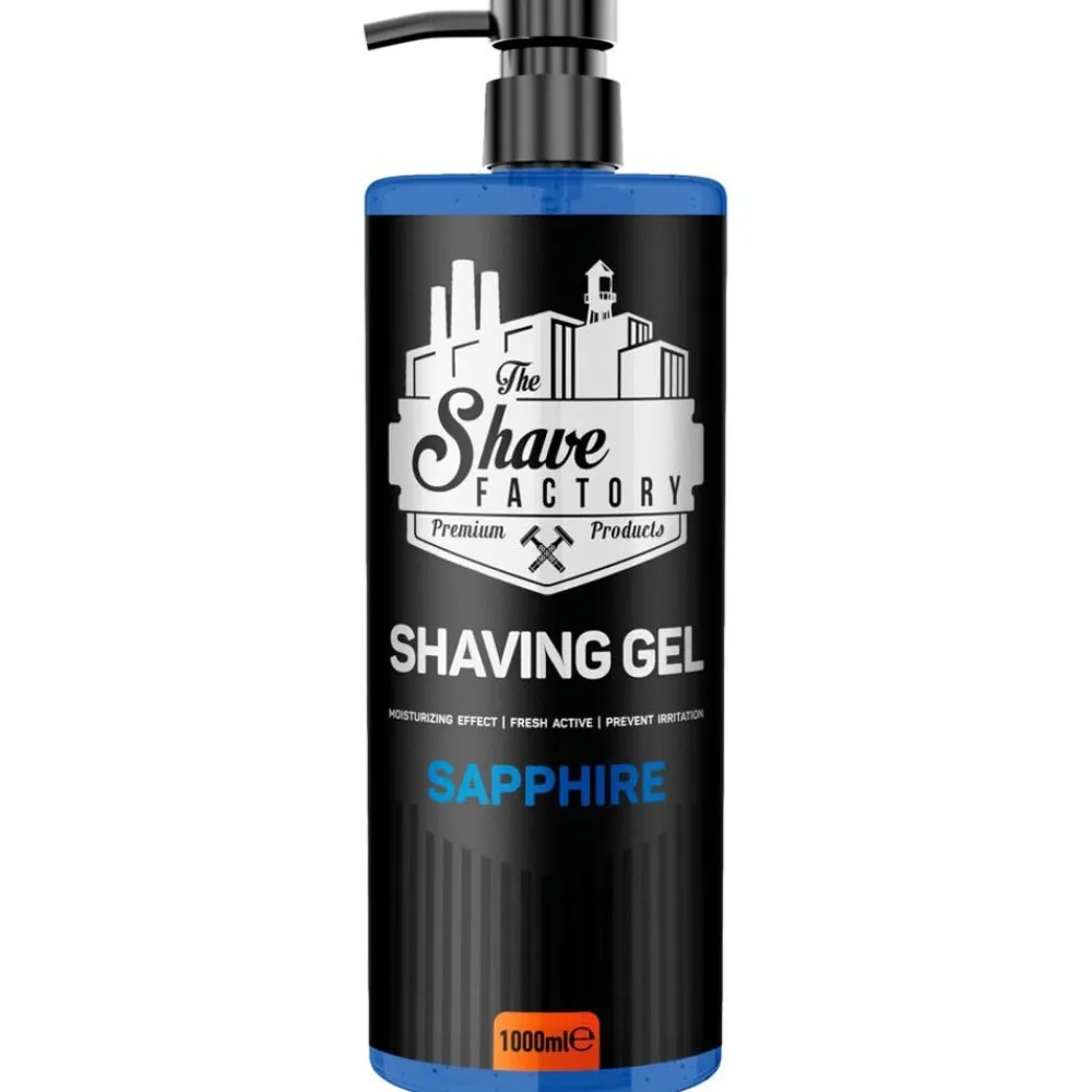 The Shave Factory Rasur^Shaving Gel Sapphire 1000 ml
