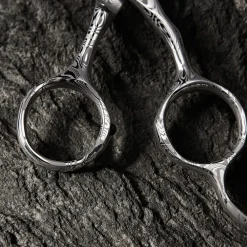 Tondeo Scheren|Haarschneideschere THOR DAMAST Offset 7.0 CONBLADE