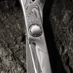 Tondeo Scheren|Haarschneideschere THOR DAMAST Offset 7.0 CONBLADE