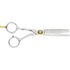 Tondeo Scheren|Modelierschere MYTHOS Offset 5.75 Wave (36) Left CONBLADE