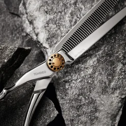 Tondeo Scheren|Modelierschere MYTHOS Offset 5.75 Wave (36) CONBLADE