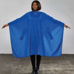 Trend-Design Frisierumhänge|Umhänge & Hauben|Classic Haarschneideumhang Blau