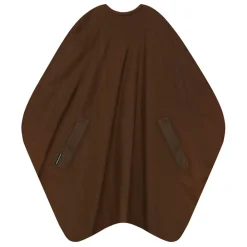 Classic Haarschneideumhang Braun-Trend-Design Hot