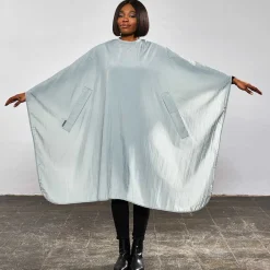 Trend-Design Frisierumhänge|Umhänge & Hauben|Classic Schneideumhang Grau