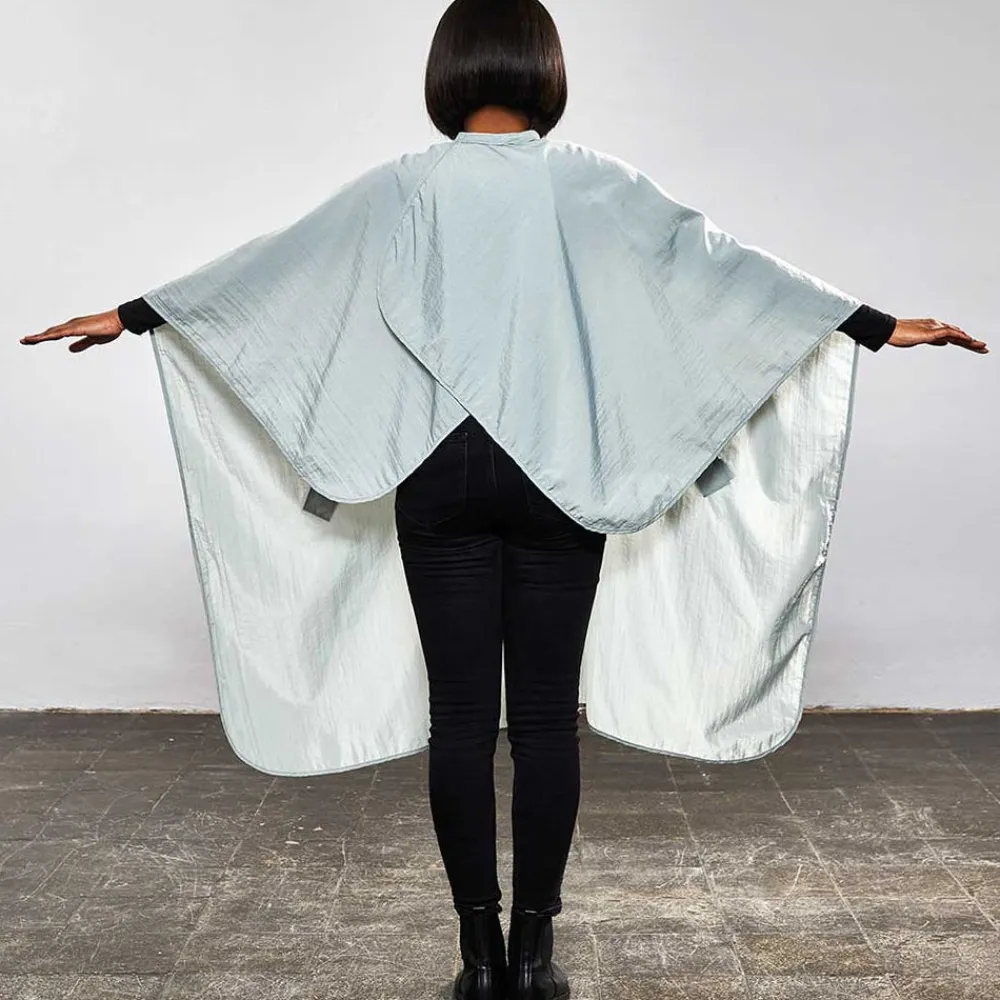 Trend-Design Frisierumhänge|Umhänge & Hauben|Classic Schneideumhang Grau