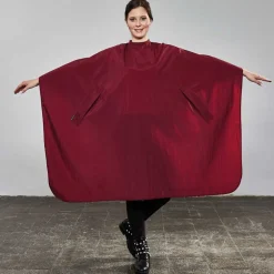 Trend-Design Frisierumhänge|Umhänge & Hauben^Classic Schneideumhang Burgundrot