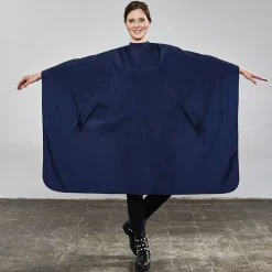 Trend-Design Frisierumhänge|Umhänge & Hauben^Classic Schneideumhang Marineblau