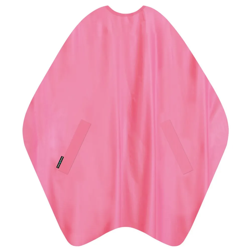 Trend-Design Frisierumhänge|Haarschneideumhang Skinny soft pink