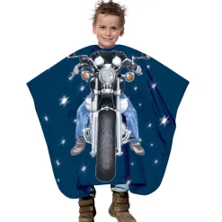 Trend-Design Frisierumhänge|Umhänge & Hauben|Youngster Kinderumhang Easy Rider