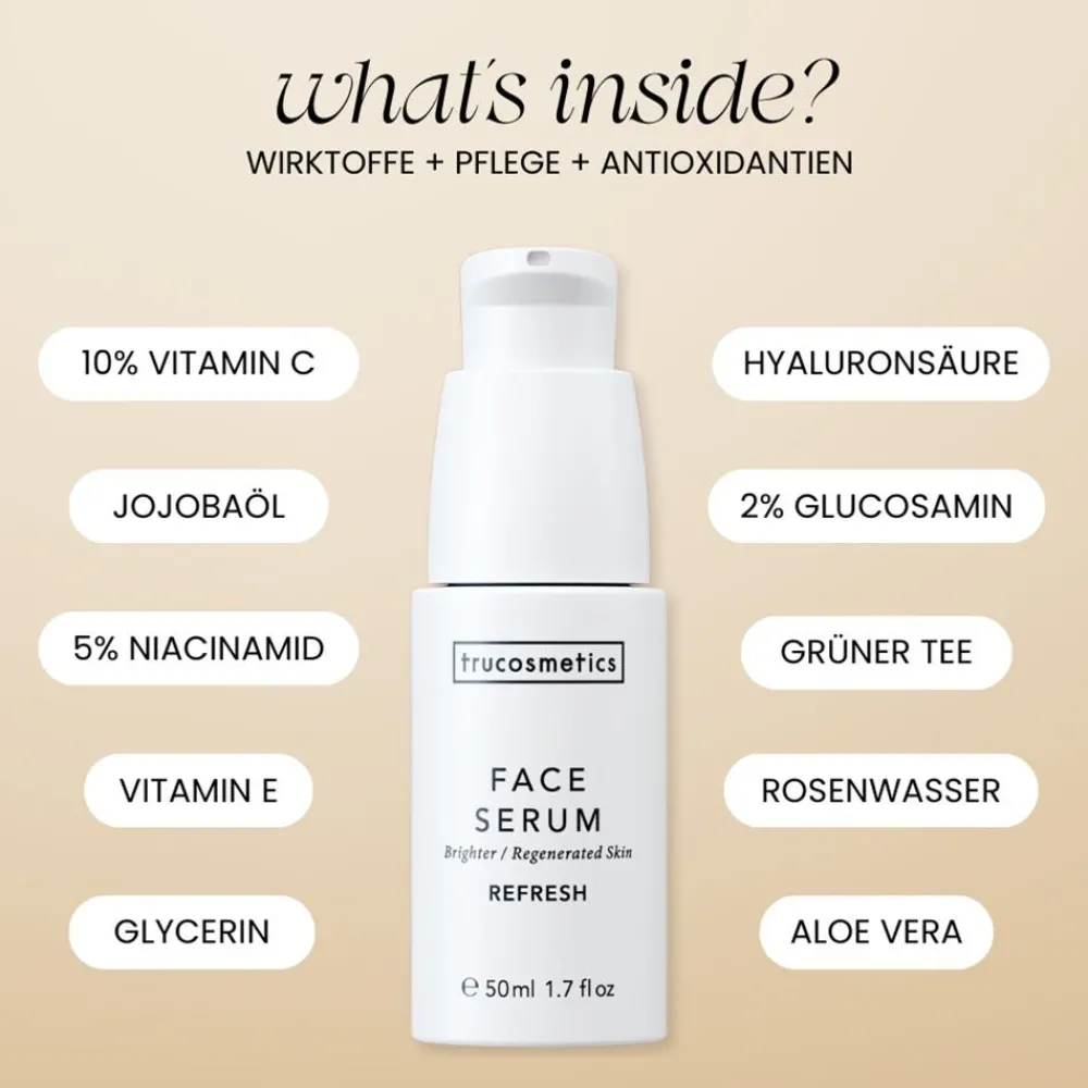 TRU Cosmetics Hautverjüngung|Gesicht|Trucosmetics Glow Serum 50 ml
