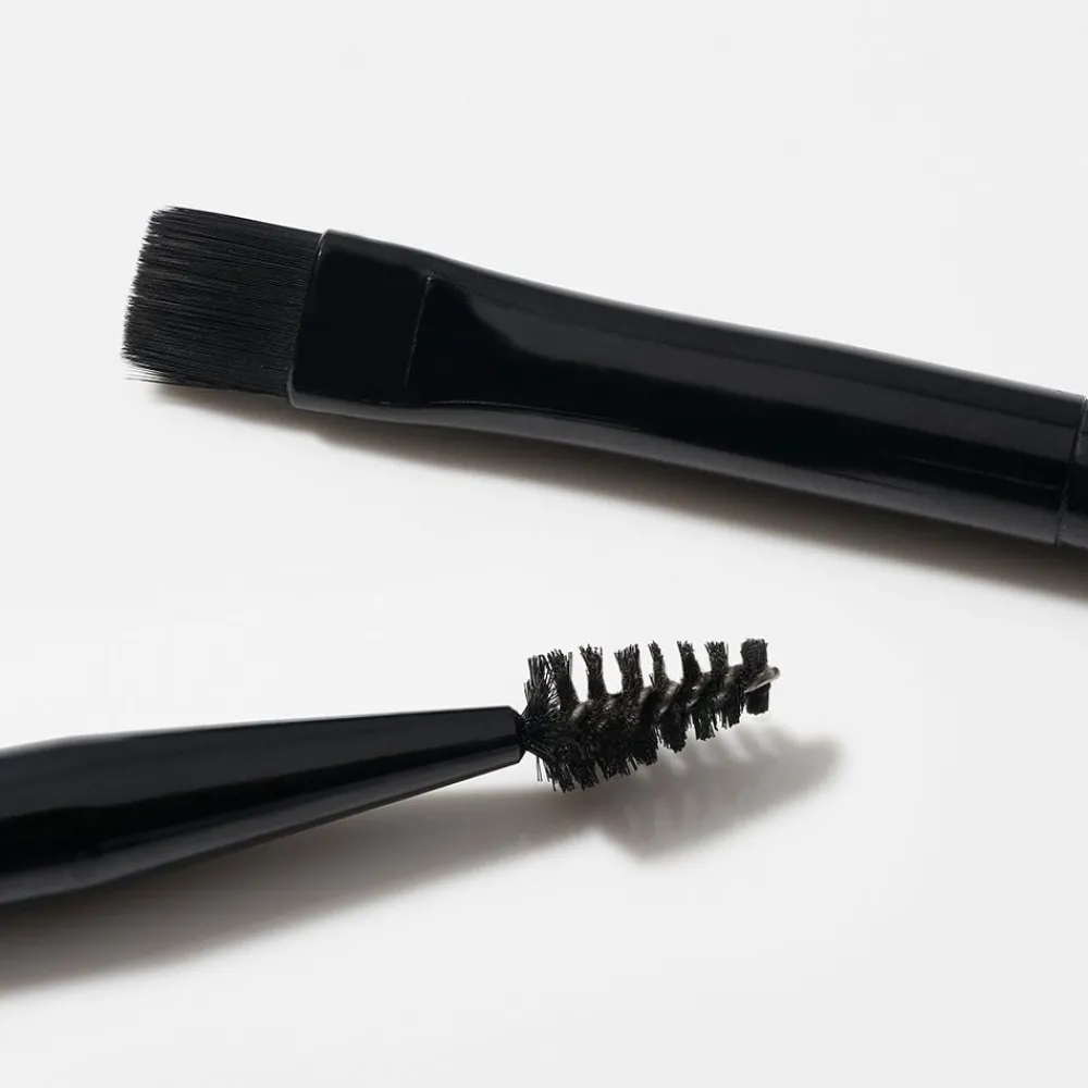 Flacher Augenbrauenpinsel & Bürste-Tweezerman Hot