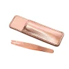 Mini Schräge Pinzette Etui Rose Gold-Tweezerman Sale