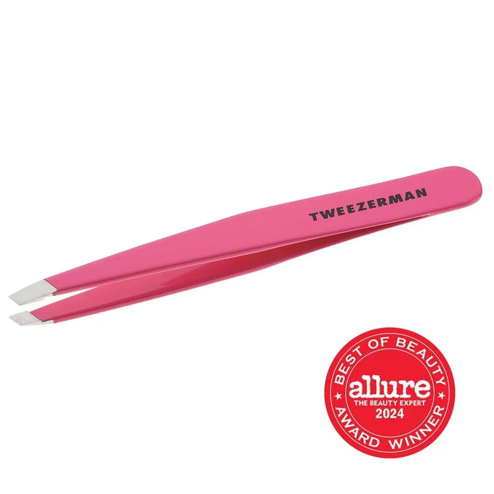 Schräge Pinzette in Pretty in Pink-Tweezerman