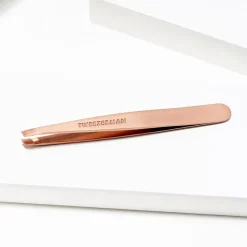Tweezerman Gesicht^Schräge Pinzette Rose Gold