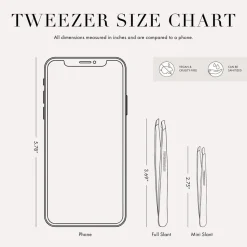 Slant Tweezer Schräge Pinzette Granite Sky-Tweezerman Online