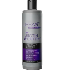 URBAN Care Shampoo|Expert Biotin & Caffein Hair & Scalp Shampoo 350 ml