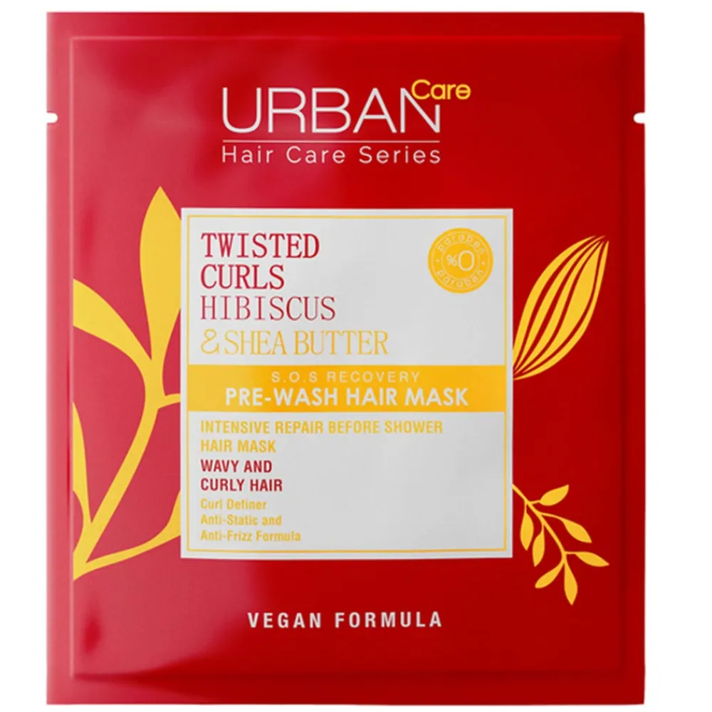 URBAN Care Haarkur^Twisted Curls Hibiscus & Shea Butter Pre Hairmask 50 ml