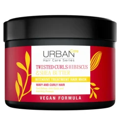 URBAN Care Haarkur^Twisted Curls Hibiscus & Shea Butter Intensive Hairmask 230 ml