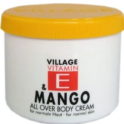 Village Vitamin E & Mango Bodycream 500 ml-VILLAGE COSMETICS Sale