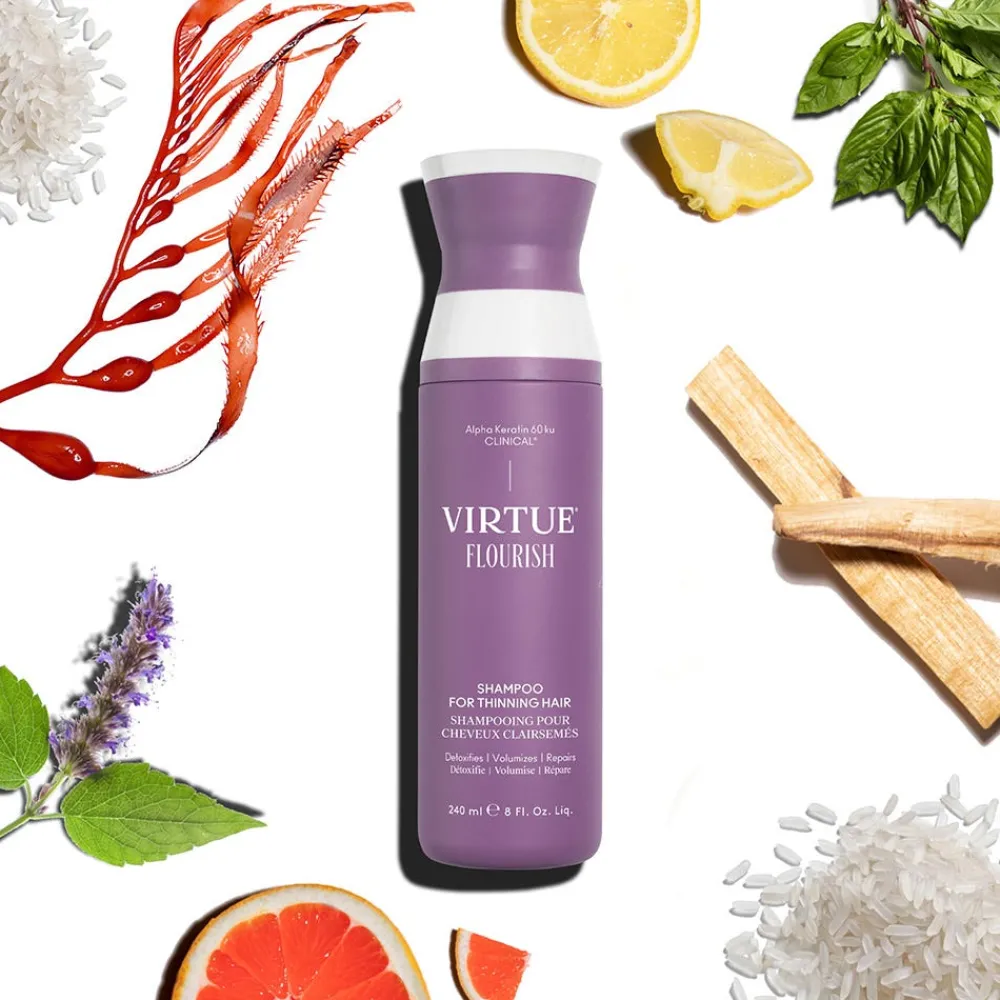 Virtue Shampoo^Flourish Shampoo for Thinning Hair 240 ml