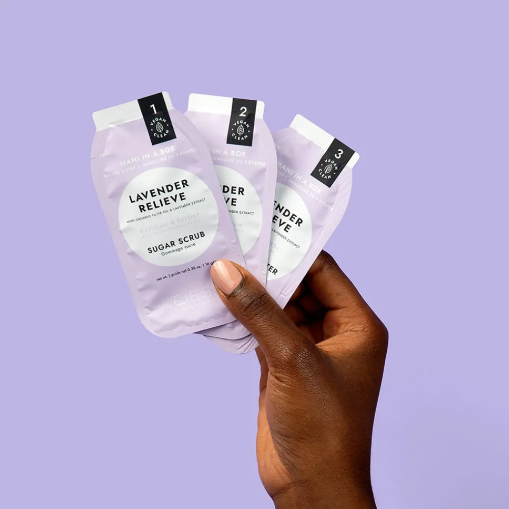 VOESH Nagelpflege|Nagelfeilen|Mani Moments - Lavender Relieve Set