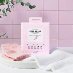 VOESH Hand & Fuß|Moisturizing Heel Socks - Pink