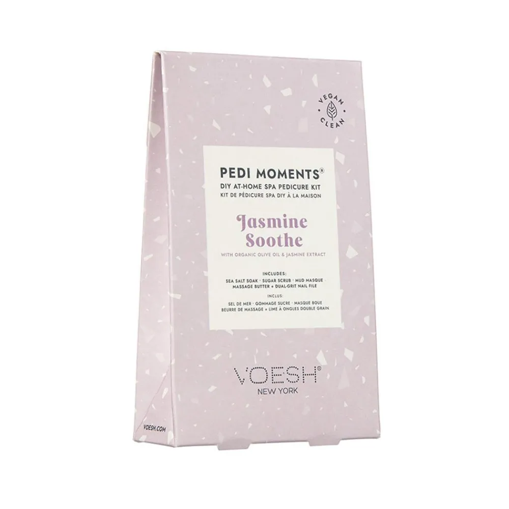 VOESH Nagelfeilen|Hagel Nature^Pedi Moments - Jasmine Soothe