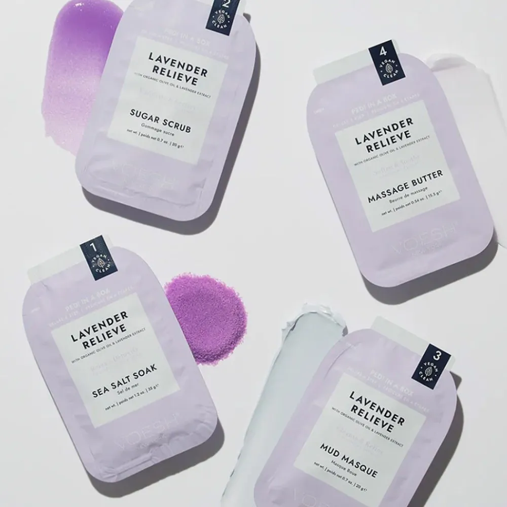 VOESH Nagelfeilen|Hand & Fuß|Pedi Moments - Lavender Relieve
