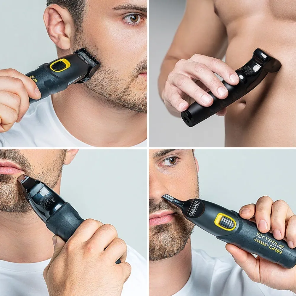WAHL Bartschneider|Haarschneider & Trimmer|Extreme Grip Advanced Multigroomer