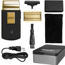 WAHL Rasur^Travel Shaver Gold Elektrorasierer