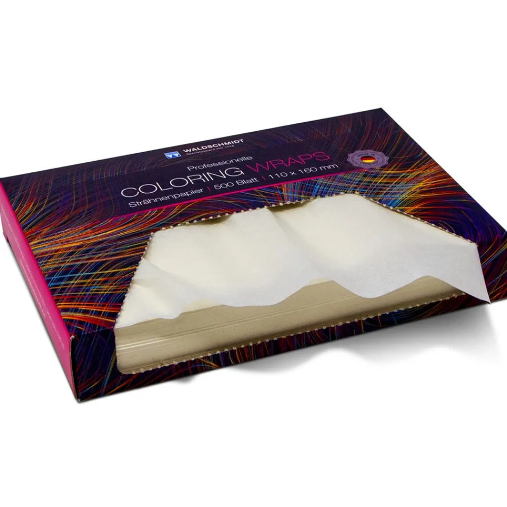 Waldschmidt Einwegartikel|Zubehör^Coloring-Wraps Strähnenpapier 110x160 mm