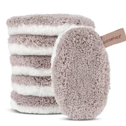 Abschmink- und Reinigungspads Taupe 6er Set-Waschies New