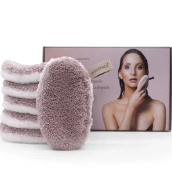 Abschmink- und Reinigungspads Taupe 6er Set-Waschies New