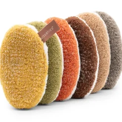 Waschies Hagel Nature|Gesicht|Abschmink- und Reinigungspads Warm Glow 6er-Set