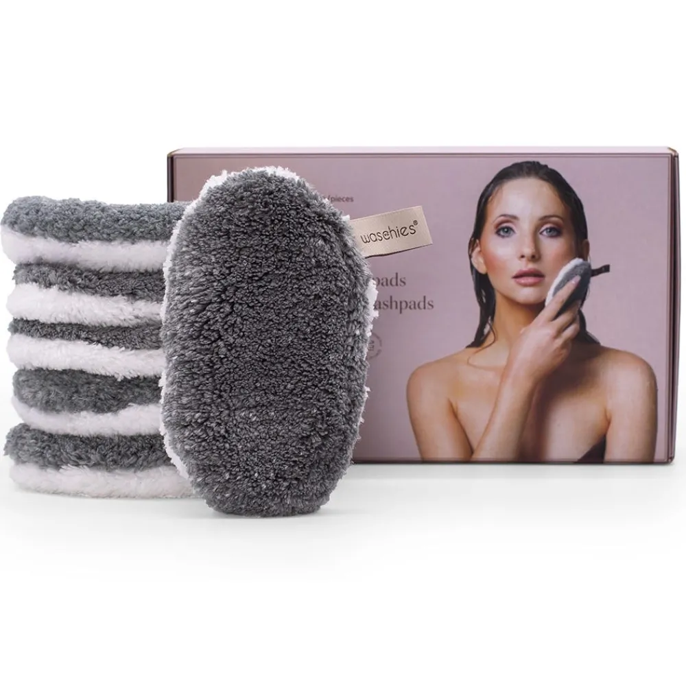 Abschmink- und Reinigungspads Grey 6er-Set-Waschies Online