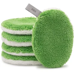 Waschies Körper|Baby- & Kinderwaschpads Grün 5er-Set