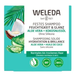 Weleda Hagel Nature| Shampoo^festes Shampoo Feuchtigkeit & Glanz 50 g