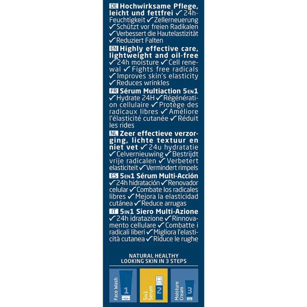 Weleda Hautpflege|Hagel Nature|For Men 5in1 Multi-Action Serum 30ml