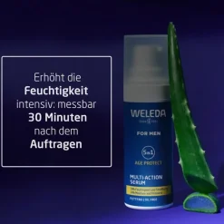 Weleda Hautpflege|Hagel Nature|For Men 5in1 Multi-Action Serum 30ml