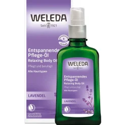 LAVENDEL Entspannendes Pflege-Öl 100 ml-Weleda New