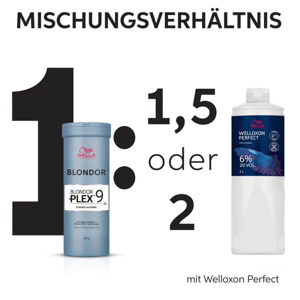 Wella Blondierung^BlondorPlex Blondierpulver 400 g