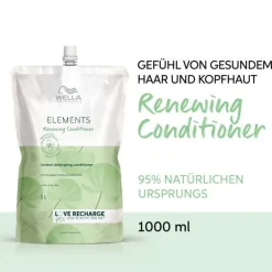 Wella Conditioner^Care³ Elements Renewing Conditioner Refill 1000 ml